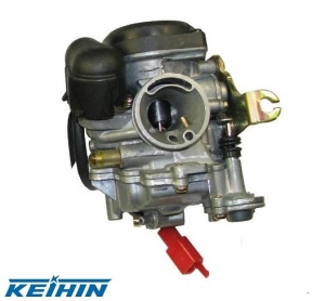 Carburador Keihin CVK18 Z6 - Aprilia Sport City One / Piaggio Fly / Liberty / Vespa LX / S 4T 2V AC 50cc - Keihin