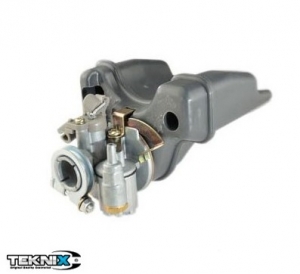 Carburateur + volledig luchtfilter - Bromfiets Peugeot 103 Chrono / 103 MVL / 103 SP / 104 / GL 10 2T AC 50cc (Gurtner D12G) - T