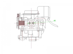 Carburatore V.3 - Aprilia Scarabeo 50 4T AC 02-06 ZD4TG0 / Zongshen ZS50QT-4 (Cab 50) - Naraku