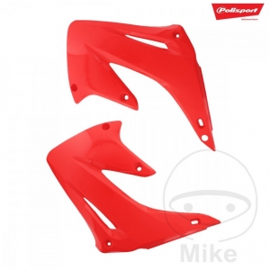 Carena radiatore rosso Polisport - Honda CR 125 R ('02-'07) / Honda CR 250 R ('02-'07) - JM