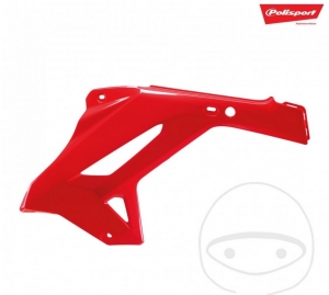 Carenado de radiador rojo Polisport - Honda CR 125 R ('02-'07) / Honda CR 250 R ('02-'07) - JM