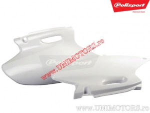 Carenado lateral blanco - Yamaha WR 250 F / YZ 250 F 4T ('01-'02) / WR 400 F ('98-'00) / YZ 426 F ('00-'02) - Polisport