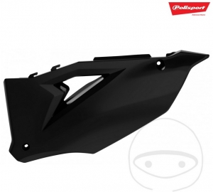 Carenados laterales negros Polisport - Kawasaki KX 450 F ('19-'20) - JM