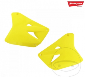 Carenage de radiateur jaune Polisport - Suzuki RM 125 ('01-'12) / Suzuki RM 250 ('01-'12) - JM