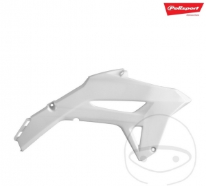 Carenas de radiador blancas Polisport - Honda CRF 450 R (2021) - JM