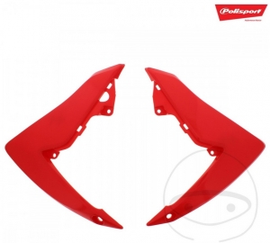 Carene radiador rojo Polisport - Honda CRF 110 F ('13-'18) - JM