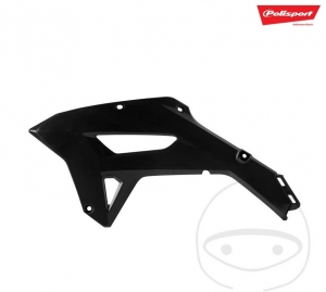 Carene radiator negre Polisport - Honda CRF 450 RX ('21) - JM