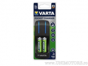 Caricabatterie 4 batterie Easy Pocket - Varta