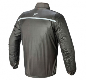 Casaco de chuva impermeável para motociclistas masculinos, modelo Seventy SD-A3, cor: preto