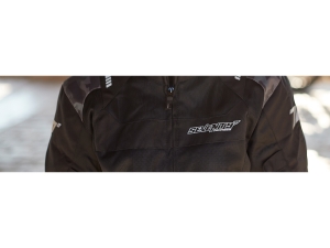 Casaco (jaqueta) feminino de corrida para motocicleta modelo Seventy SD-JR54 cor: preto/camuflagem - Preto/camuflagem, XXL (63/6