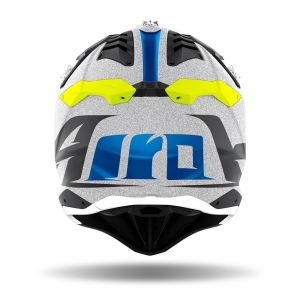 Casco Airoh Aviator 3 Wave Plateado Cromo Brillante 2021: Talla - XL