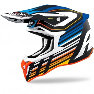 Casco Airoh Strycker Shaded Azul Mate: Talla - XL