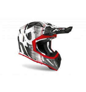 Casco Aviator Ace Kybon rojo brillante: Talla - XL