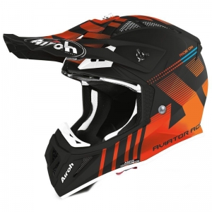 Casco Aviator Ace Nemesi Naranja Mate: Talla - XL