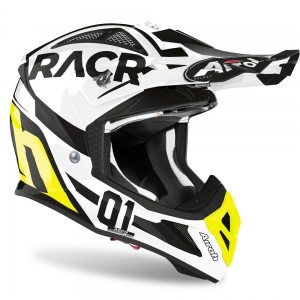 Casco Aviator Ace RACR brillante: Tamaño - L