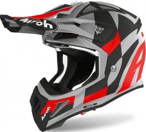 Casco Aviator Trick rojo mate: Talla - S