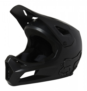 Casco bambino MTB FOX - YTH RAMPAGE, CE [BLK/BLK]: Taglia - YS