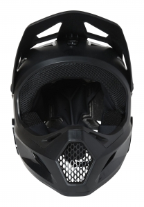 Casco bambino MTB FOX - YTH RAMPAGE, CE [BLK/BLK]: Taglia - YS