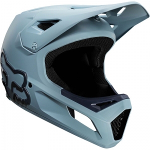 Casco bambino MTB FOX - YTH RAMPAGE HELMET [LT BLU/NVY]: Taglia - YS