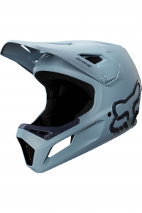 Casco bambino MTB FOX - YTH RAMPAGE HELMET [LT BLU/NVY]: Taglia - YS