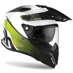 Casco Commander Progress Lime Verde Lucido: Taglia - XS