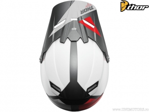 Casco de Enduro/Cross Juvenil (Niños) Sector Blade (Gris Oscuro Mate/Blanco Mate) - Thor