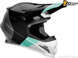 Casco de enduro/cross Sector Bomber (Negro/Azul/Blanco) - Thor