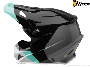 Casco de enduro/cross Sector Bomber (Negro/Azul/Blanco) - Thor