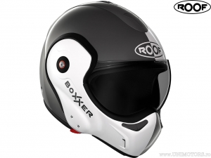 Casco de moto Roof New Boxxer Face Metal-White (metal-alb) - Roof