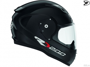 Casco de moto Roof RO200 Carbon Fullcarbon Glossy (carbono brillante) - Roof