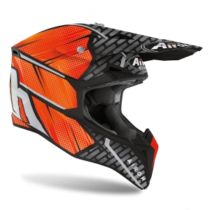 Casco Enduro/Cross - Airoh WRAAP IDOL ORANGE MATT: Taglia - XXL