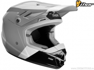 Casco Enduro / Cross Giovanile (Bambini) Sector Bomber (Grigio / Bianco / Nero) - Thor