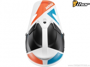 Casco Enduro/Cross Sector Blade (bianco opaco/blu opaco/nero opaco) - Thor