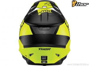 Casco Enduro / Cross Sector Split (Nero Opaco / Giallo Opaco) - Thor