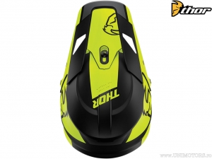 Casco Enduro / Cross Sector Split (Nero Opaco / Giallo Opaco) - Thor