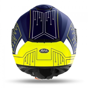 Casco Integral Airoh Spark Circuit Azul Mate: Talla - S