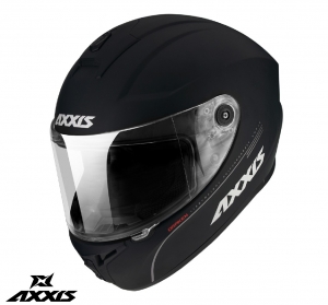 Casco integral Axxis modelo Draken A11 negro mate - Negro mate, M (57/58cm)