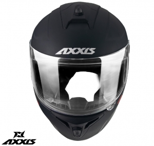 Casco integral Axxis modelo Draken A11 negro mate - Negro mate, M (57/58cm)