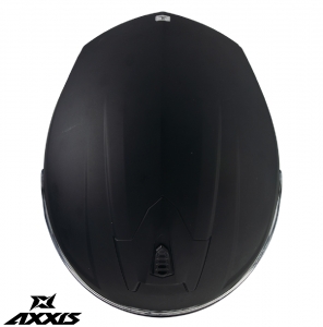 Casco integral Axxis modelo Draken A11 negro mate - Negro mate, XL (61/62cm)