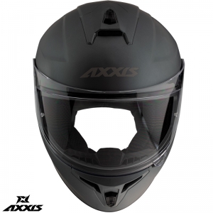 Casco integral Axxis modelo Draken A12 titanio mate