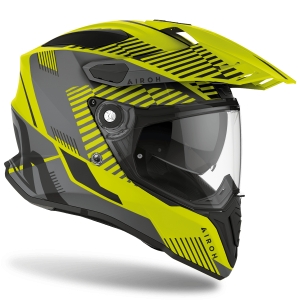 Casco Integrale Airoh Commander Boost Giallo Opaco: Taglia - XL