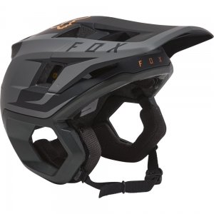 Casco MTB Dropframe Pro Sideswipe, CE [Negro/Oro]: Talla - S