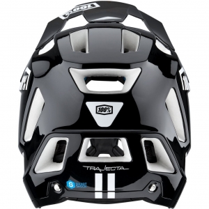 Casco MTB Trajecta W Fidlock Negro/Blanco: Talla - LG