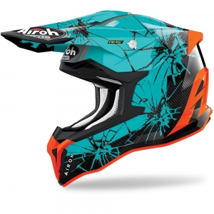 Casco Strycker con acabado agrietado: Talla L