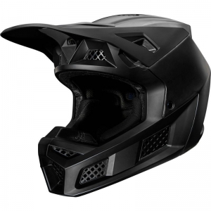 Casco V3 Solids, ECE [Negro MT]: Talla - M