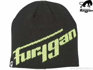 Casque décontracté Furygan Moore Noir-Vert (noir-vert) - Furygan