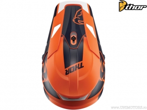 Casque Enduro/Cross Sector Split (Orange Mat/Bleu Marine Mat) - Thor