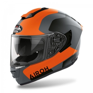 Casque Intégral Airoh ST.501 Dock Mat Orange: Taille - M