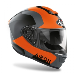 Casque Intégral Airoh ST.501 Dock Mat Orange: Taille - M