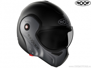 Casque moto Roof New Boxxer Face Matt Black-Titan (noir-titan mat) - Roof